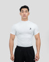 Hustle High Neck Compression T-shirt