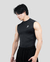 Hustle High Neck Compression Tank