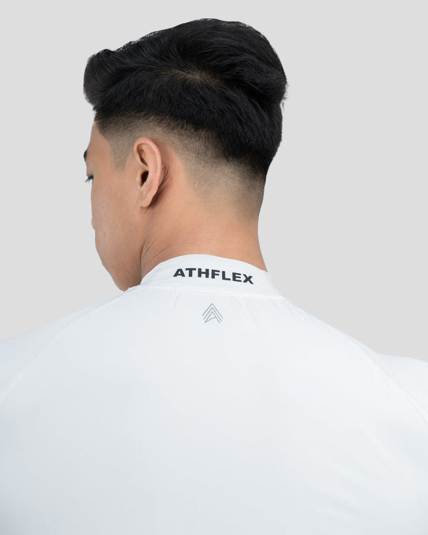 Hustle High Neck Compression T-shirt