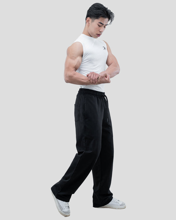 Hustle High Neck Compression Tank