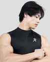 Hustle High Neck Compression Tank